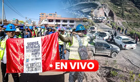 Paro de mineros EN VIVO: confirman primer fallecido tras enfrentamientos con la PNP y bloqueo de carreteras en Pataz