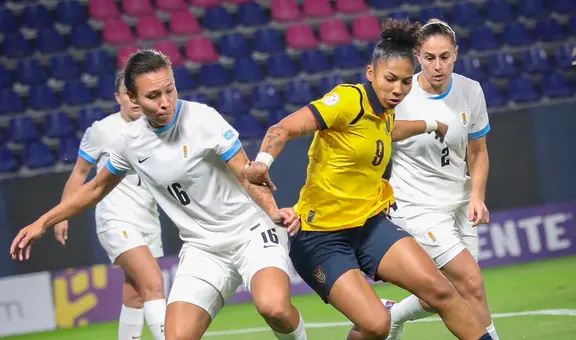 Ecuador logró rescatar un punto: empató 2-2 ante Uruguay en su debut por la Copa América Femenina 2025