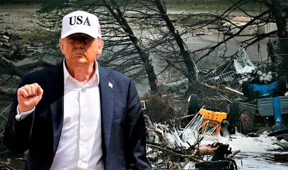 Trump visita Texas a una semana de la tragedia: niega negligencia mientras continúan búsquedas de desaparecidos