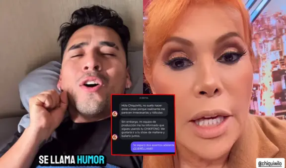 Youtuber Chiquiwilo responde a Magaly Medina tras su furiosa crítica por chat falso: “Se llama humor”