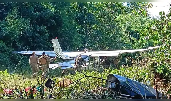 Incautan una avioneta que era modificada y acondicionada para cargar cocaína