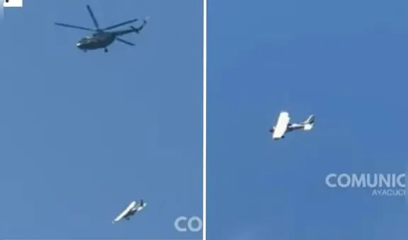 Remolcan a tierra avioneta boliviana vinculada al narcotráfico: aeronave fue abandonada en Cusco