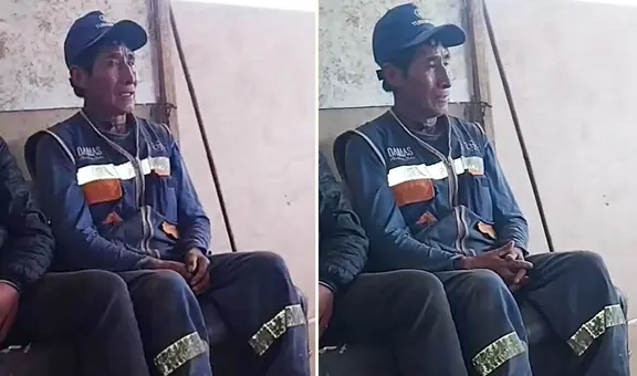 Padre peruano rompe en llanto al saber que no le renovarán el contrato: video es viral en TikTok