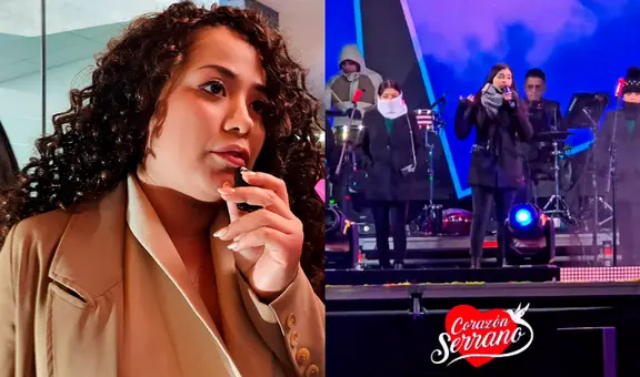 Ana Lucía Urbina, cantante de Corazón Serrano, pide perdón a Juliaca tras polémico show: “El público merece respeto”