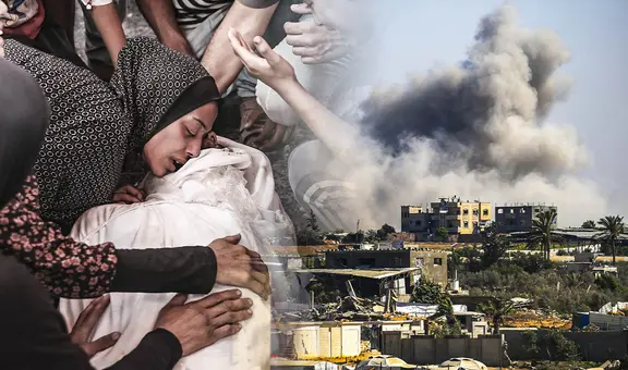 Muertos en Gaza ya superan los 58.000 mientras Israel continúa sus ataques entre hambruna y escasez de agua