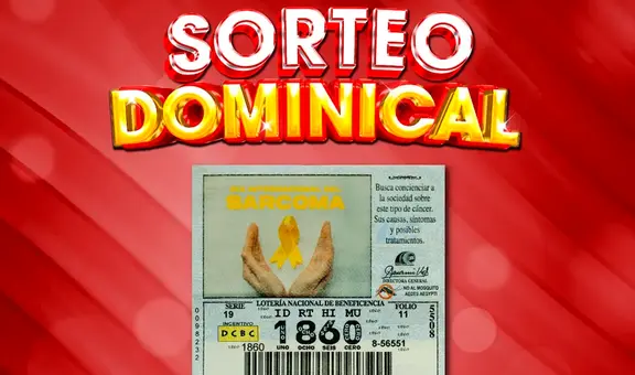 Resultado del Sorteo Dominical de hoy, 13 de julio 2025: consultar billete con números jugados, hora y transmisión de TVN ONLINE
