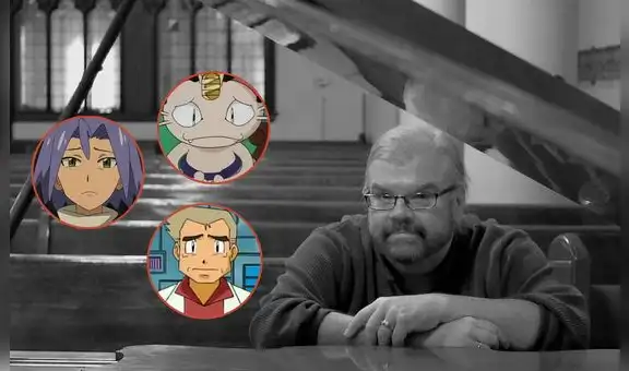 Murió James Cathcart, actor de voz de James, Meowth y el Profesor Oak en 'Pokémon'