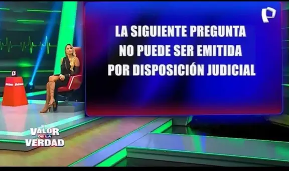 Macarena Gastaldo revela la polémica pregunta que ‘El valor de la verdad’ censuró: “Alega medidas de protección”