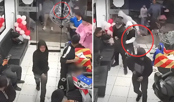 Delincuentes asaltan barbería en Pachacámac y roban dinero y artículos: rompieron la puerta para entrar