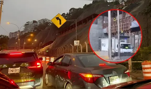 Reabren la Costa Verde: habilitan solo un carril de sur a norte por obras en puente Bajada de Baños