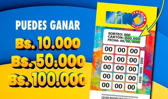 Resultados del Kino Táchira hoy, lunes 14 de julio 2025: consultar números y premios del sorteo 099 de la lotería venezolana