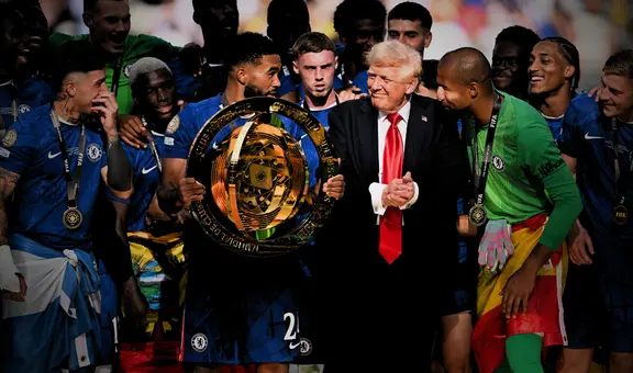 Trump roba protagonismo en la final del Mundial de Clubes y jugadores de Chelsea se quejan tras recibir trofeo: "Quería quedarse"