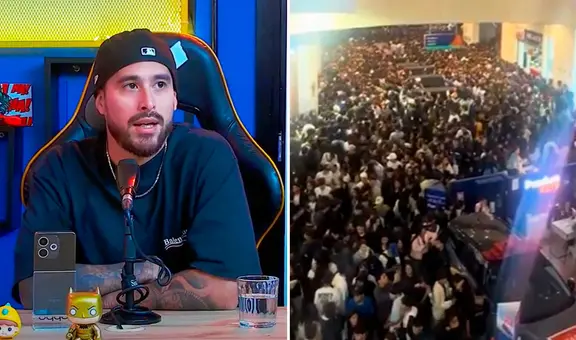 Gonzalo Genek se pronuncia sobre aglomeración de fans tras show gratuito en MegaPlaza: “A mí me invitó una radio”
