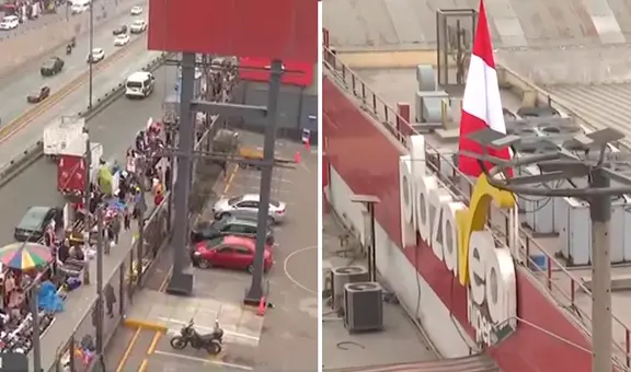 Asaltan Plaza Vea en Ate: delincuentes perforaron pared de supermercado tras acceder por el techo