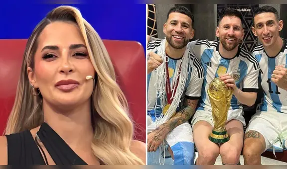Macarena Gastaldo expone a futbolista argentino campeón del mundo y revela que la afanó: "No sabía quién era"