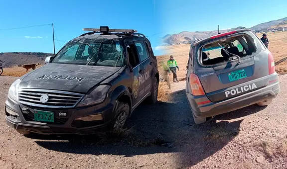 Puno: Policía fallece y otro queda herido tras sufrir despiste y volcadura durante patrullaje