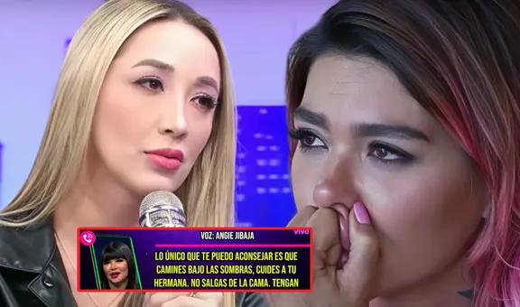 Romina Gachoy expone audio de Angie Jibaja dirigido a su hijo mayor y preocupa sobre su salud