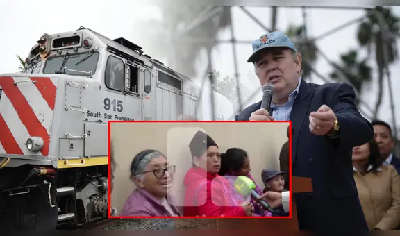 Madres de familia fueron llevadas con engaños a ver trenes de López Aliaga: "Nos dijeron que iríamos a pasear a Chosica"