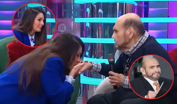 Rebeca Escribens se emociona hasta las lágrimas frente a Édgar Vivar y hace conmovedora confesión: "Permítame, por favor"