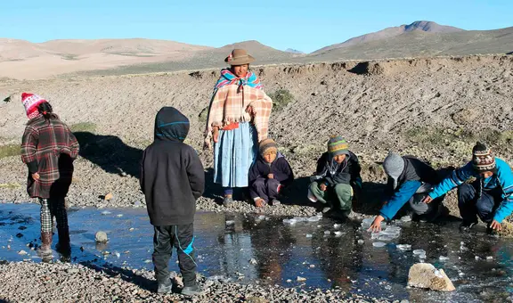 Frío mató a cuatro niños por neumonía y afecta a ancianos en zonas altas de Puno