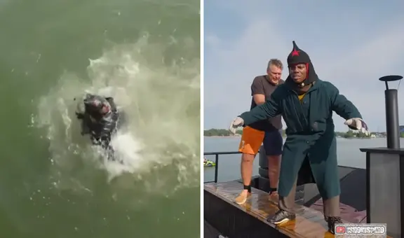 'Speed’, famoso streamer de EE.UU., se prende fuego durante una transmisión en vivo y salta al mar