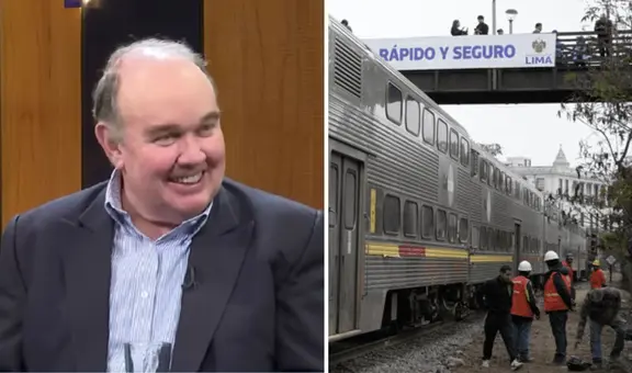 Rafael López Aliaga se ríe al saber que tren se descarriló: “Estuvo dos horas frente a mí y no pasó nada”