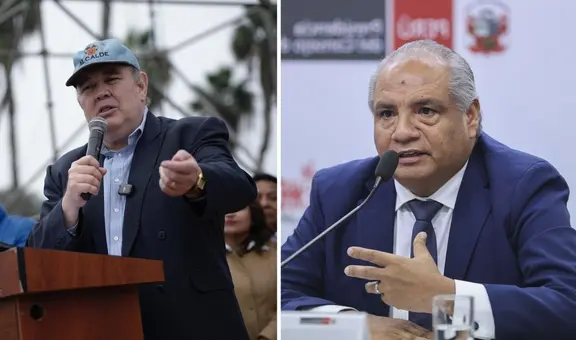 Rafael López Aliaga se victimiza ante respuesta de ministro de Transportes: “Me ha insultado”