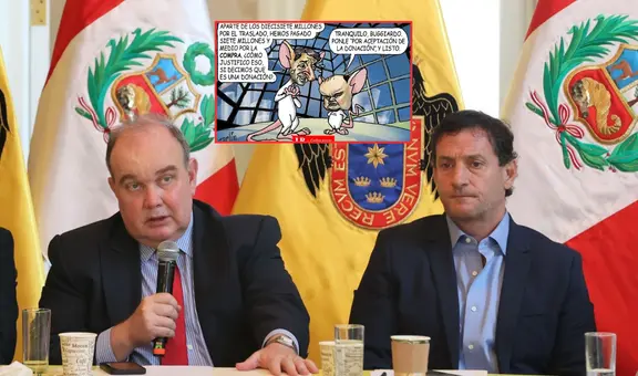 Gato por liebre: Carlincatura ironiza la ‘donación’ de los trenes de Rafael López Aliaga