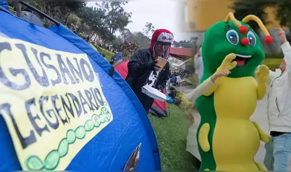 Gusano legendario de San Marcos: estudiante acampó una semana por almuerzo especial de Fiestas Patrias