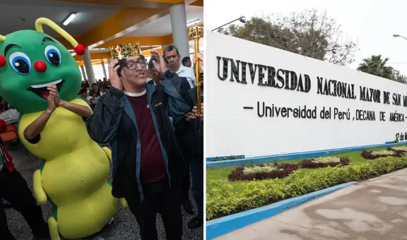 Gusano legendario de San Marcos durmió durante una semana afuera de la universidad: "No solo era un plato de comida, sino una vivencia completa"