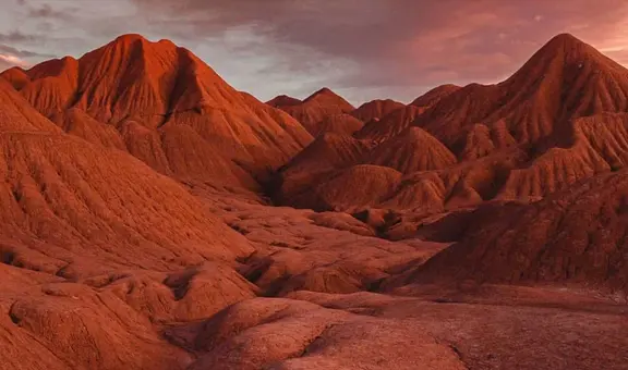 El Desierto del Diablo, el lugar en Argentina que parece el planeta Marte: "es un verdadero paisaje marciano"
