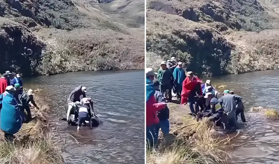Piura: maestro curandero y su paciente fallecen ahogados en Laguna Negra durante ceremonia