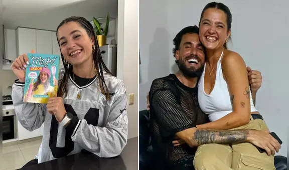 Majo con sabor le dedica recetario a su pareja Gino Assereto: "Un poquito de mi vida, pero con recetas"