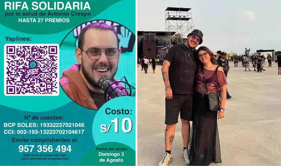 Esposa de Furrey revela su estado de salud tras accidente y lanza rifa solidaria para cubrir gastos médicos