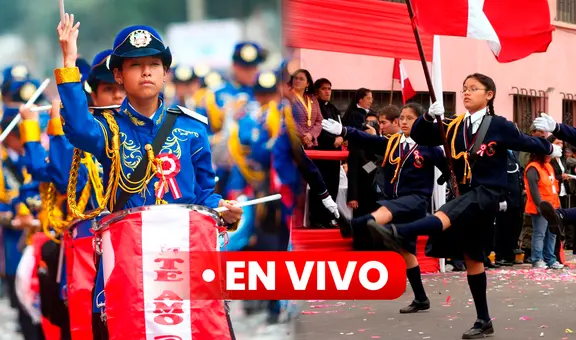 Desfile escolar por Fiestas Patrias 2025 EN VIVO: todos los pasacalles en distritos de Lima, cierre de vías y más