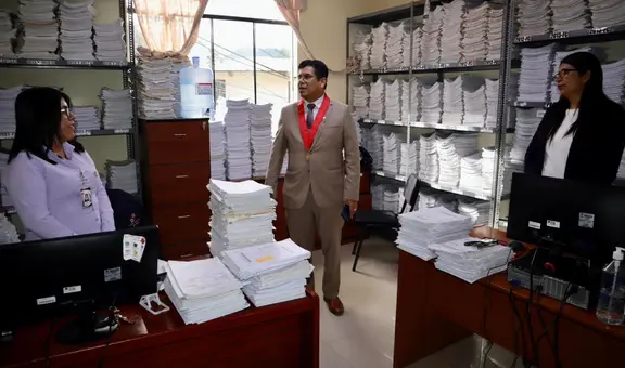 Presidente de la Corte de Piura verificó atención del servicio de justicia en Huancabamba