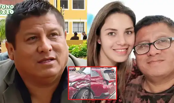 ‘Clavito’, su esposa e hijas se salvan de morir tras sufrir aparatoso accidente en Ticlio: casi caen al abismo