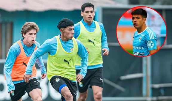 La posible alineación de Sporting Cristal sin Santiago González y las 7 bajas por purga para el debut en el Torneo Clausura