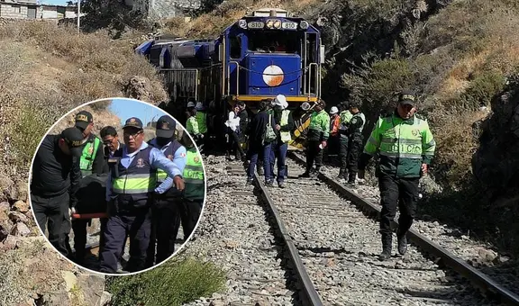 Arequipa: persona muere al ser arrollada por un tren en el distrito de Yura