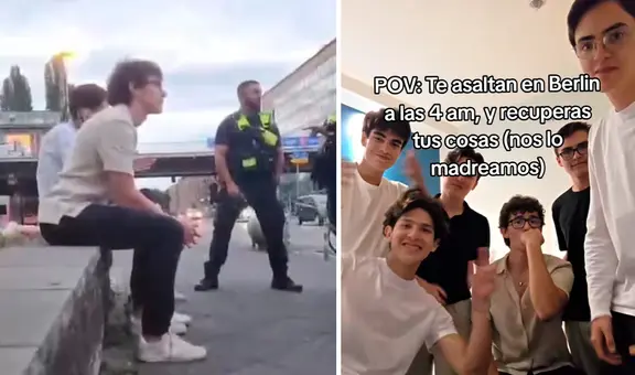 Mexicanos se van de vacaciones a Berlín y ladrones intentan robarles pero terminan asaltados por los jóvenes: "Y eso que no les tocó los Brayan"