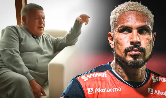 César Acuña lapidó a Paolo Guerrero tras recordar descenso de César Vallejo: "No se campeona con estrellas"