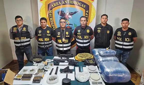 Autoridades detectan red de tráfico de armas en Arequipa: usaban encomiendas para mover armamento ilegal