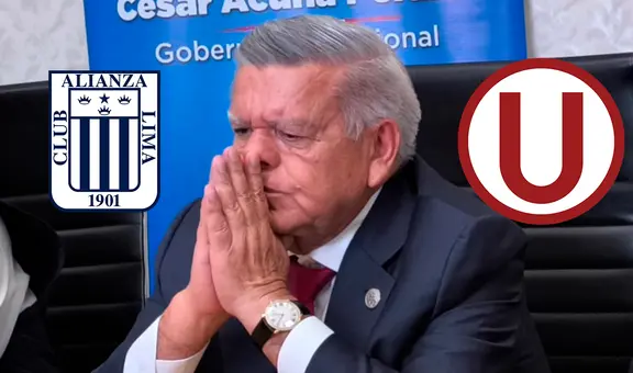 César Acuña revela secreto hinchaje por equipo peruano que no es UCV: “Desde niño me acuerdo cuando jugaba Alianza y Universitario”