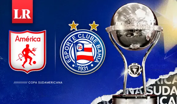 ¿A qué hora juega América de Cali vs Bahía HOY? Ver AQUÍ el partido de la Copa Sudamericana 2025