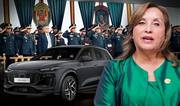Gobierno entrega camionetas Audi y autos de lujo de más de S/17 millones a altos mandos PNP
