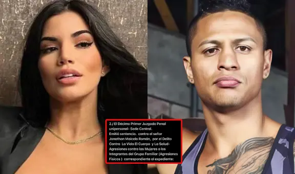 Jonathan Maicelo es sentenciado a cumplir trabajo comunitario tras denuncia de Samantha Batallanos por agresión física