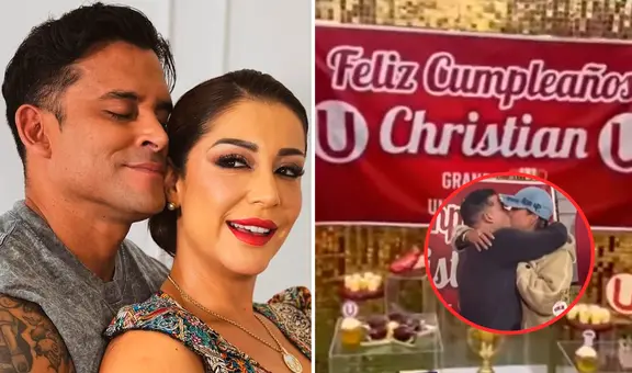 Karla Tarazona impresiona a Christian Domínguez con fiesta sorpresa por su cumpleaños: “Te mereces esto, feliz día, mi amor”