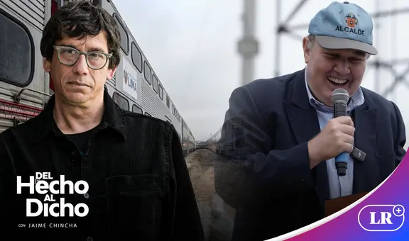 Jaime Chincha sobre desastroso estado de trenes de Rafael López Aliaga: "Esa es la realidad"