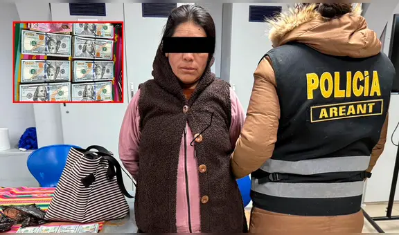 Puno: pasajera de miniván es detenida con más de 62 mil dólares escondidos en su cuerpo