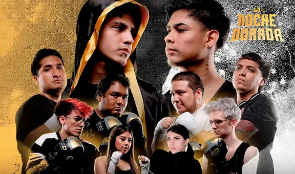 ¿Cuándo es La Noche Dorada de ElZeein? Horario, peleas y dónde ver la velada de box entre streamers